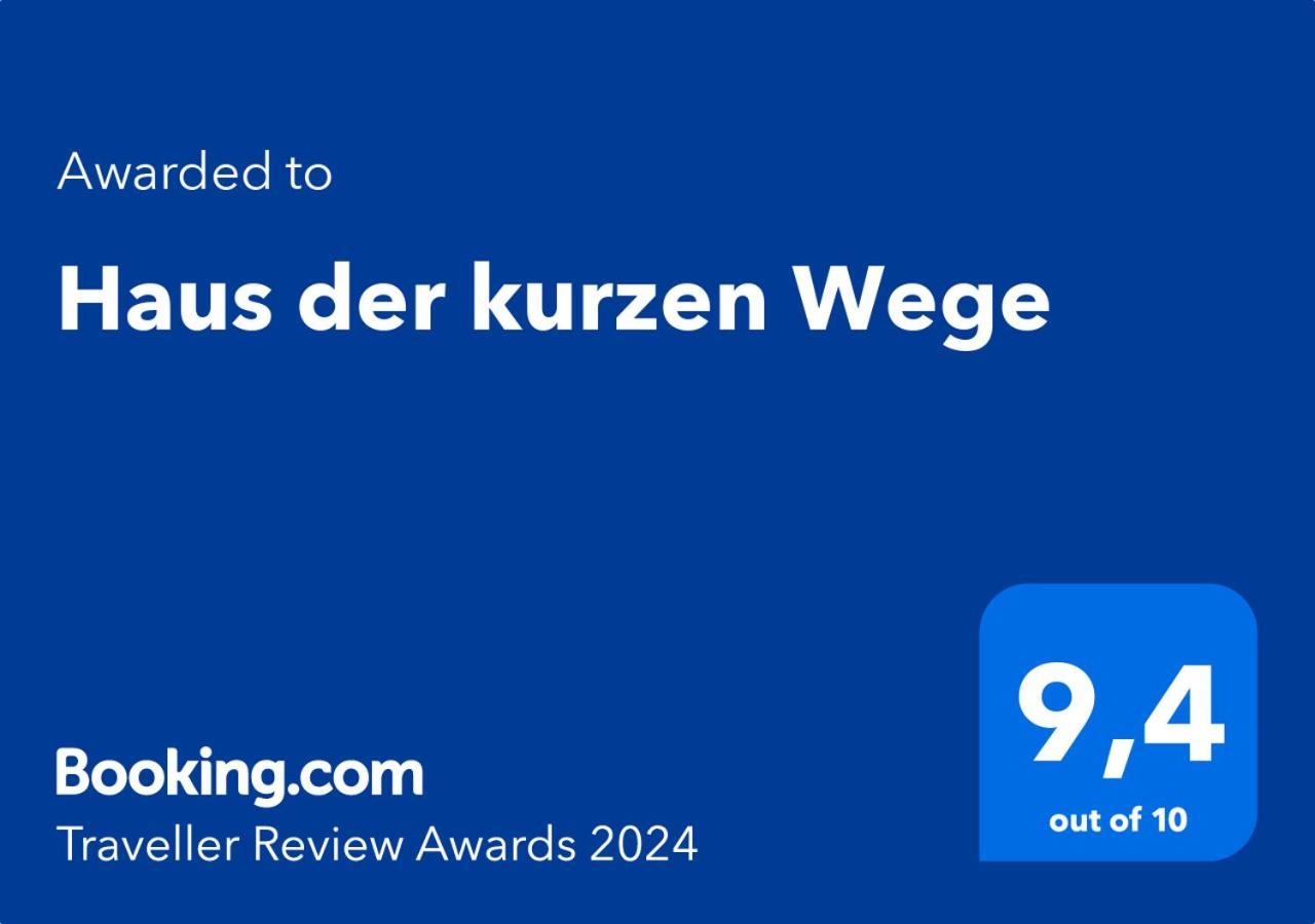 Haus Der Kurzen Wege Daire Rostock Dış mekan fotoğraf